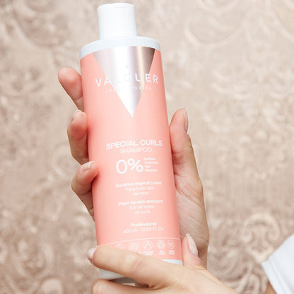 Champú Método Curly 400ml - Pelo Rizado 0% Sin Sulfatos | Valquer®