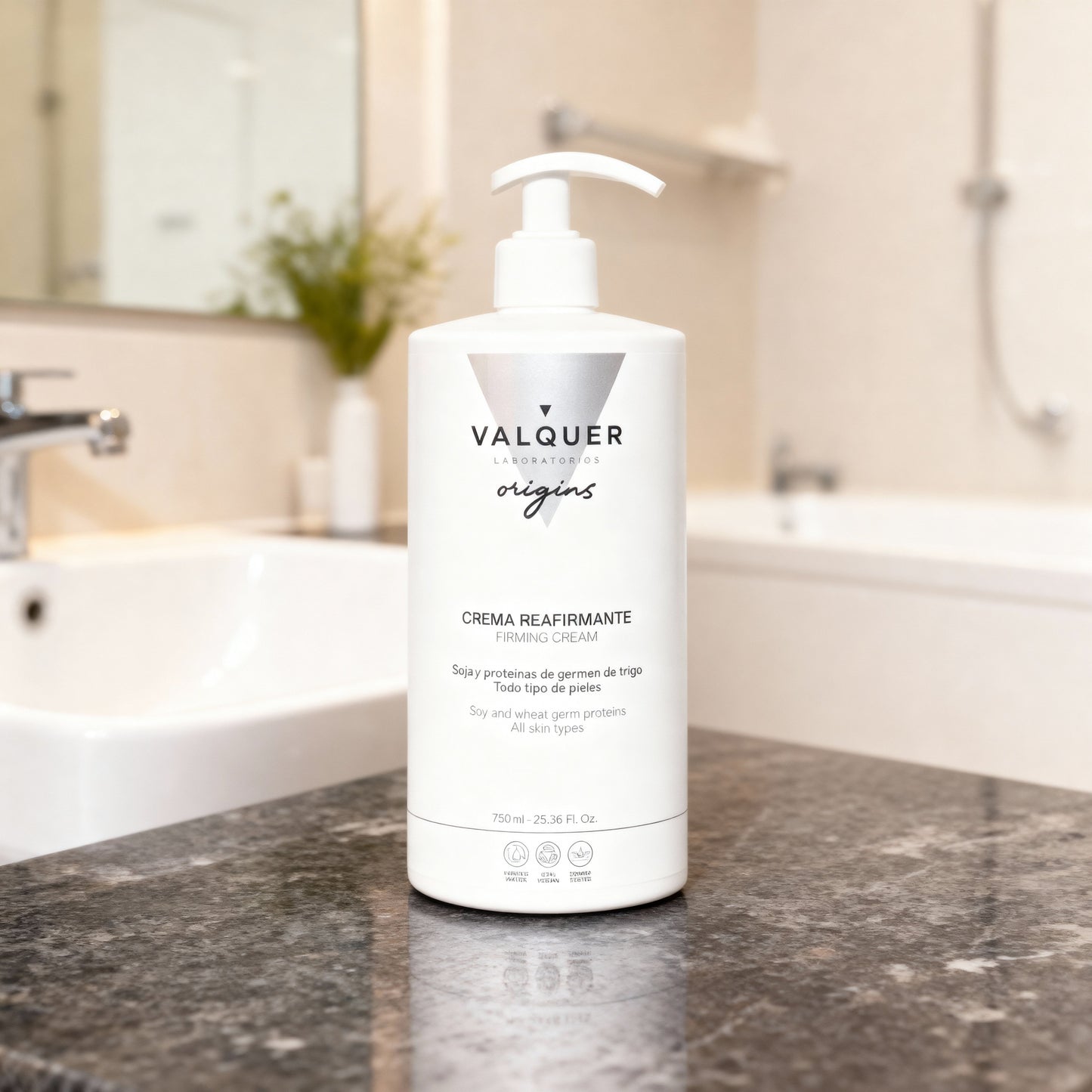 Crema Corporal Reafirmante con Soja y Proteínas de Germen de Trigo