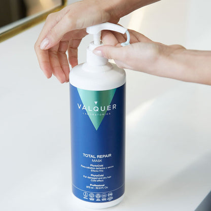 Mascarilla cabello Dañado - Reparadora efecto frío