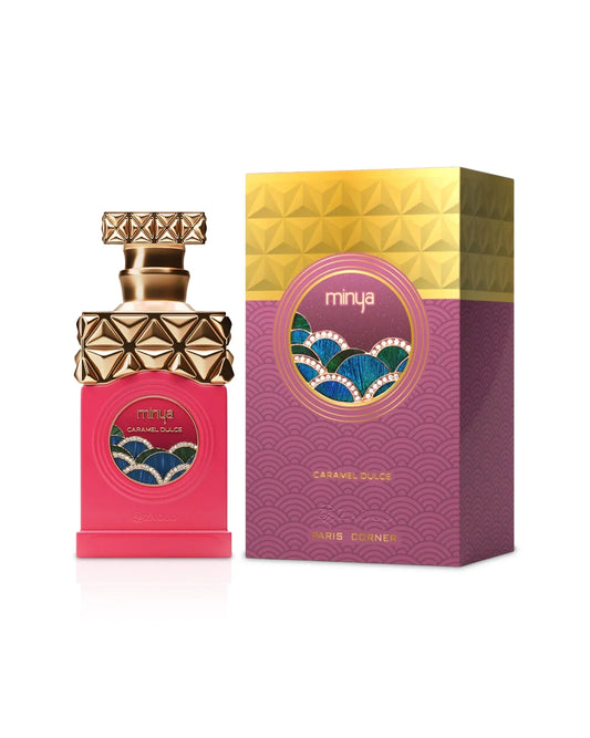 Paris Corner Minya Caramel Dulce 100ML,Perfume para mujer de Larga Duración,Eau de parfum