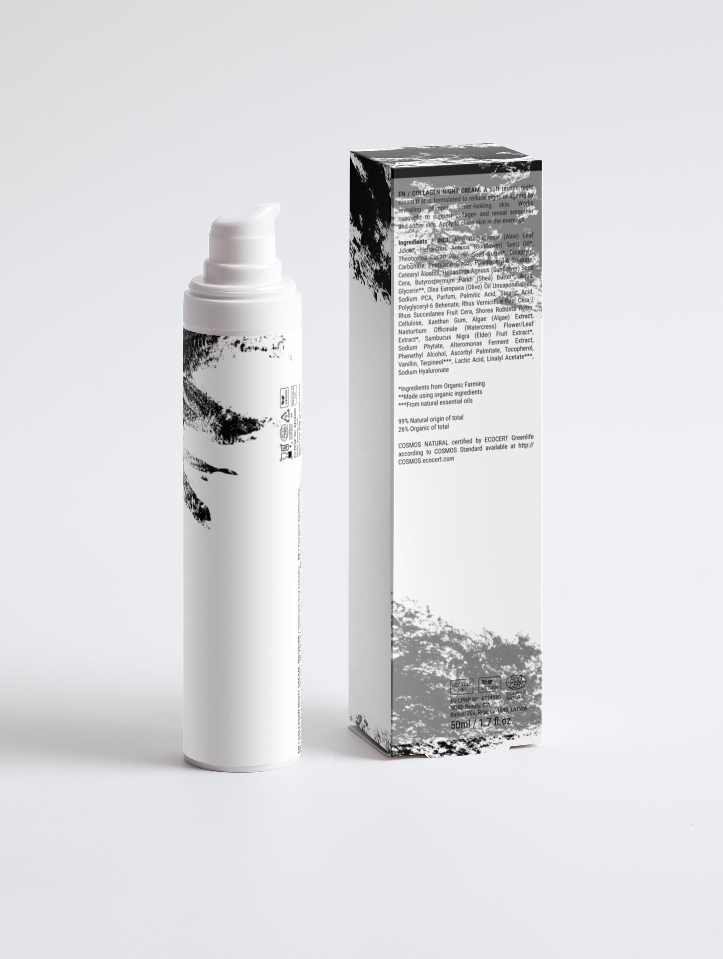 Crema de Noche Antiedad con Colágeno