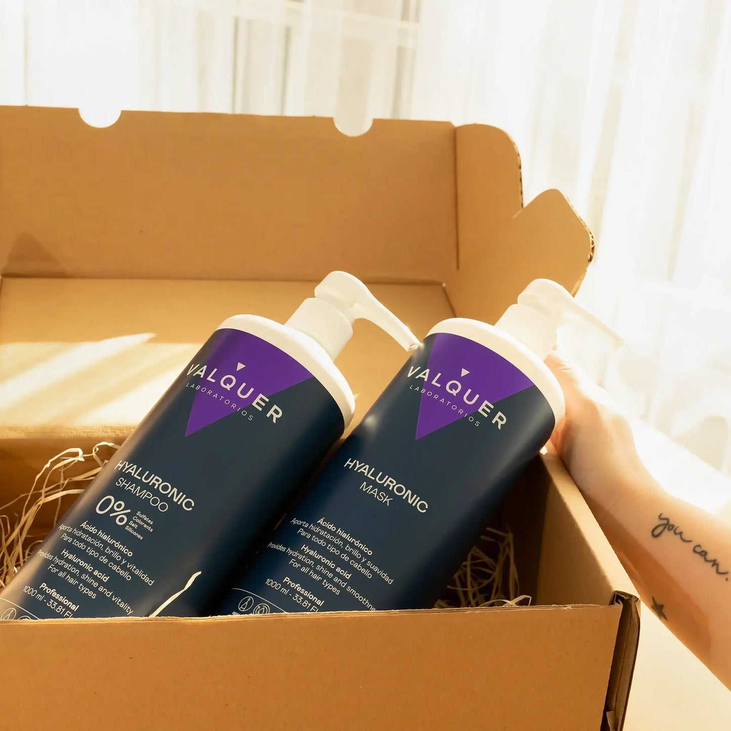 Pack Ácido Hialurónico Champú y Mascarilla 1975ml