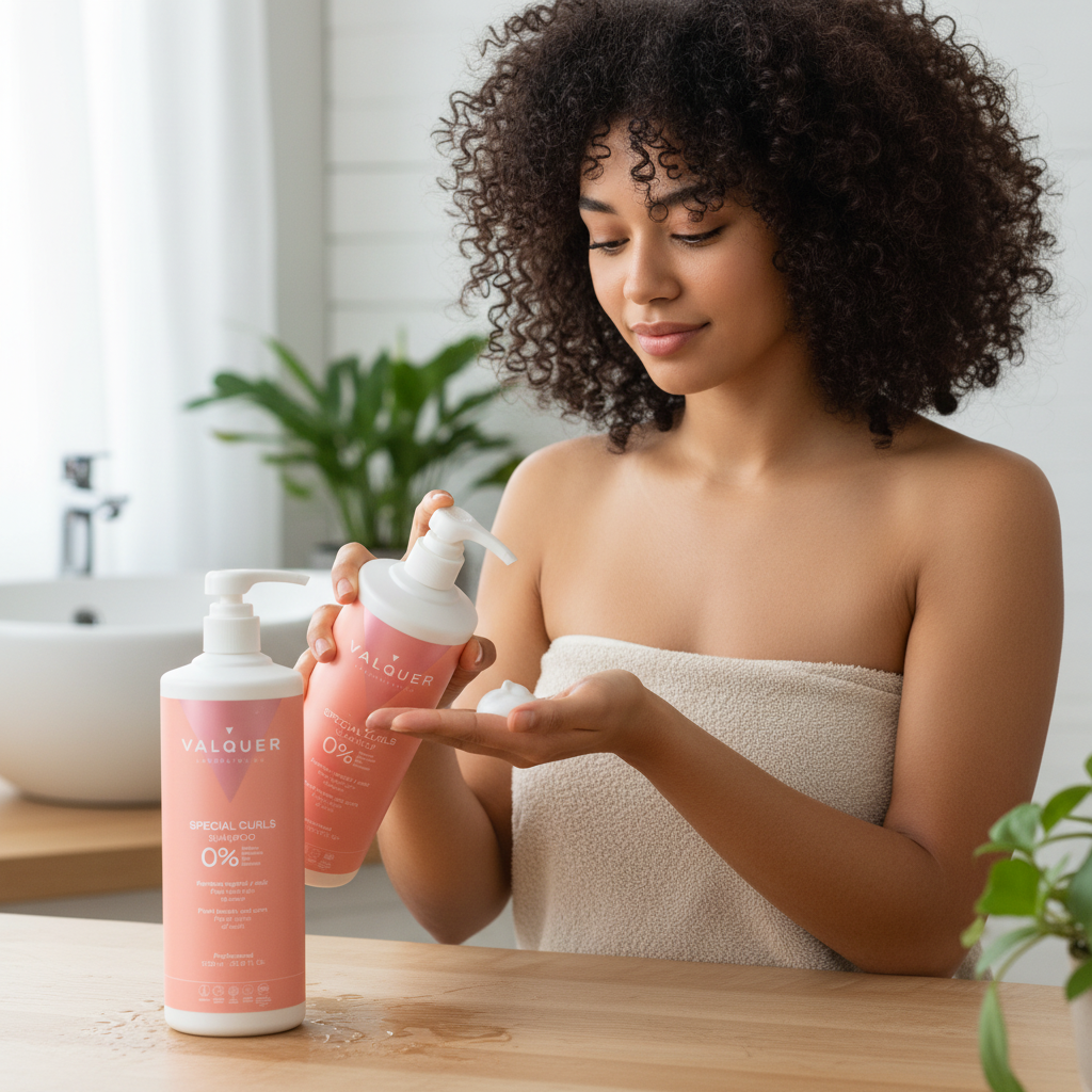 Pack Método Curly Valquer - Champú y Mascarilla 1975ml - Cuidado Capilar Rizos