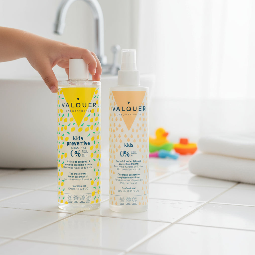 Pack champú y acondicionador bifásico preventivo infantil - 700 ml