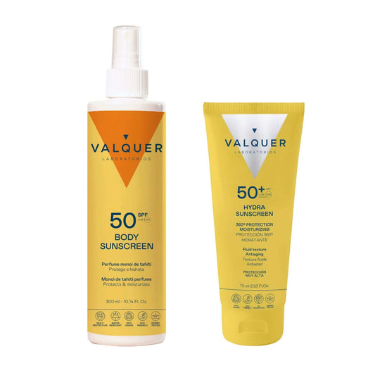 Pack Protección Solar Completa SPF 50+ Facial y Corporal 375ml