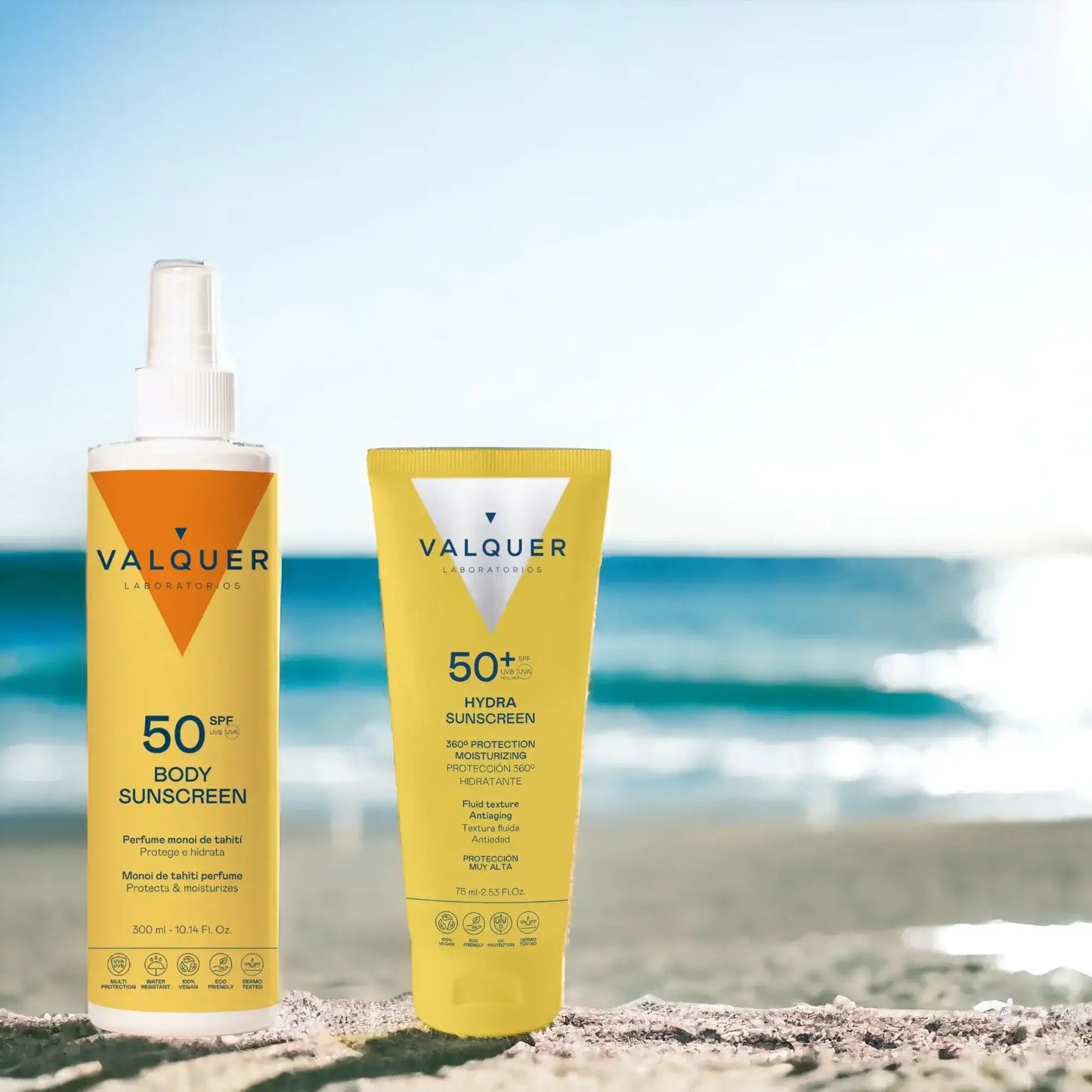 Pack Protección Solar Completa SPF 50+ Facial y Corporal 375ml