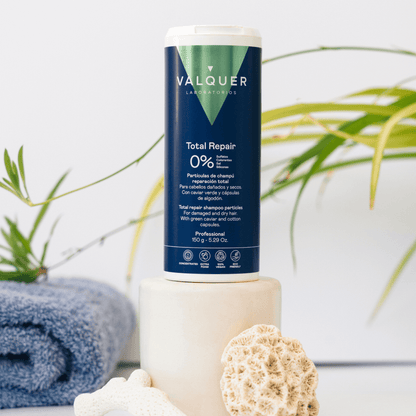 Partículas Champú Total Repair Sólido 150g Zero Waste | Valquer