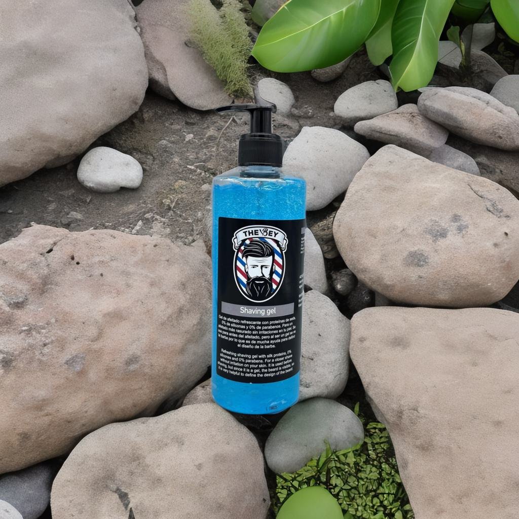 Gel de afeitado profesional The Bey para perfilar y rasurar
