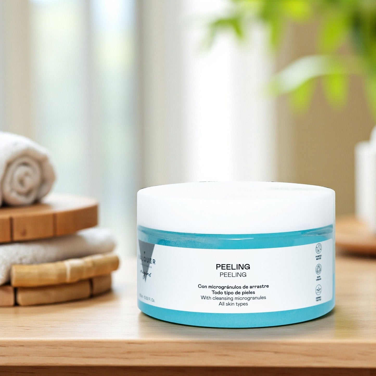 Peeling Facial – Gel Exfoliante Suave con Microgránulos Naturales