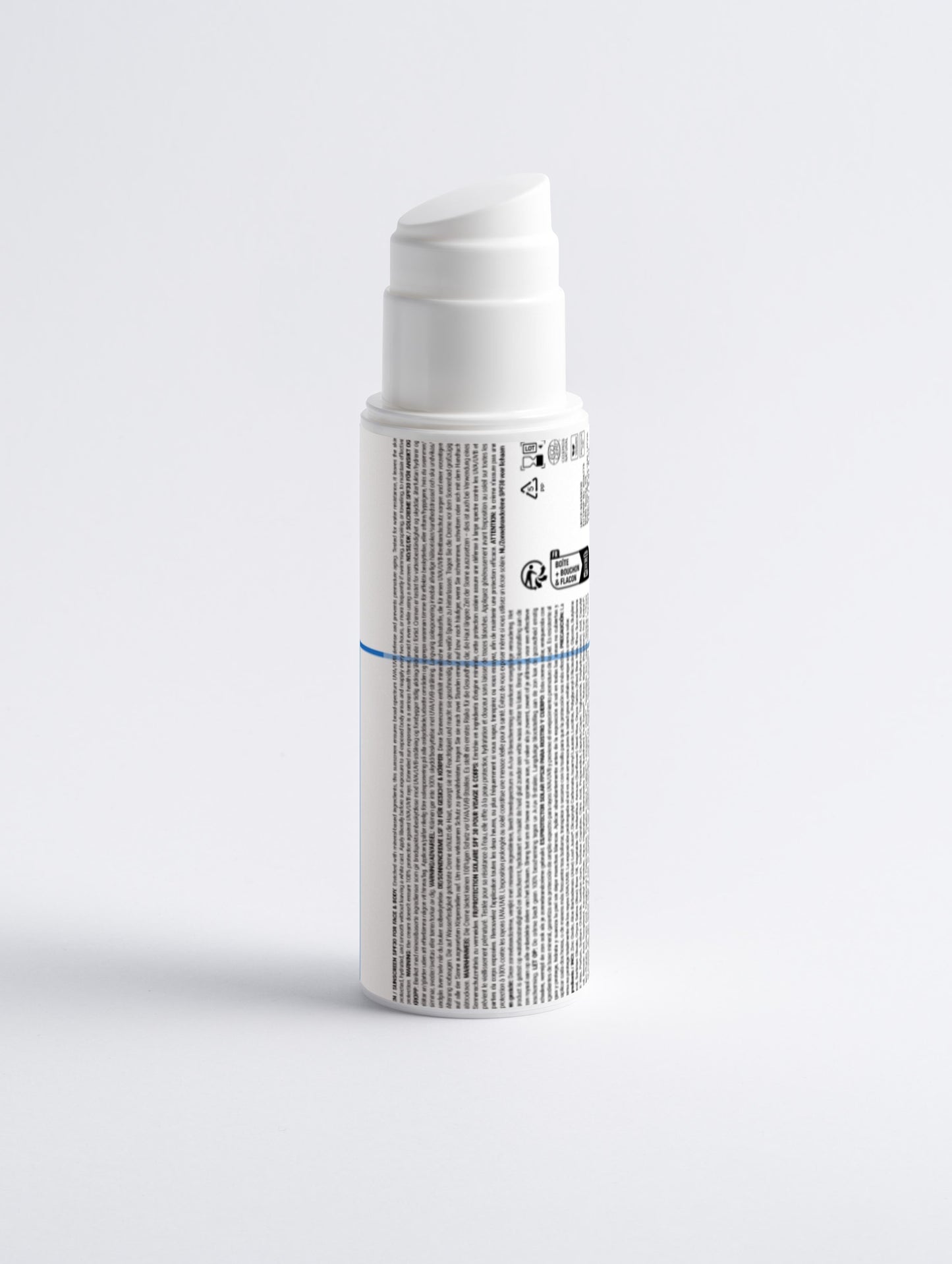 Protector Solar Mineral SPF30 Rostro Cuerpo 100ml - Sin Color | Eternas UVA UVB