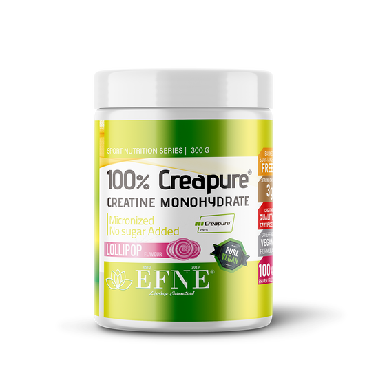 Creatina Creapure® EFNE – Sabor Lollipop y Pureza Garantizada