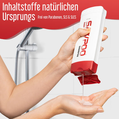 Sawpoo Champú de Nutrición y Grosor con Saw Palmetto y Biotina (300 ml)