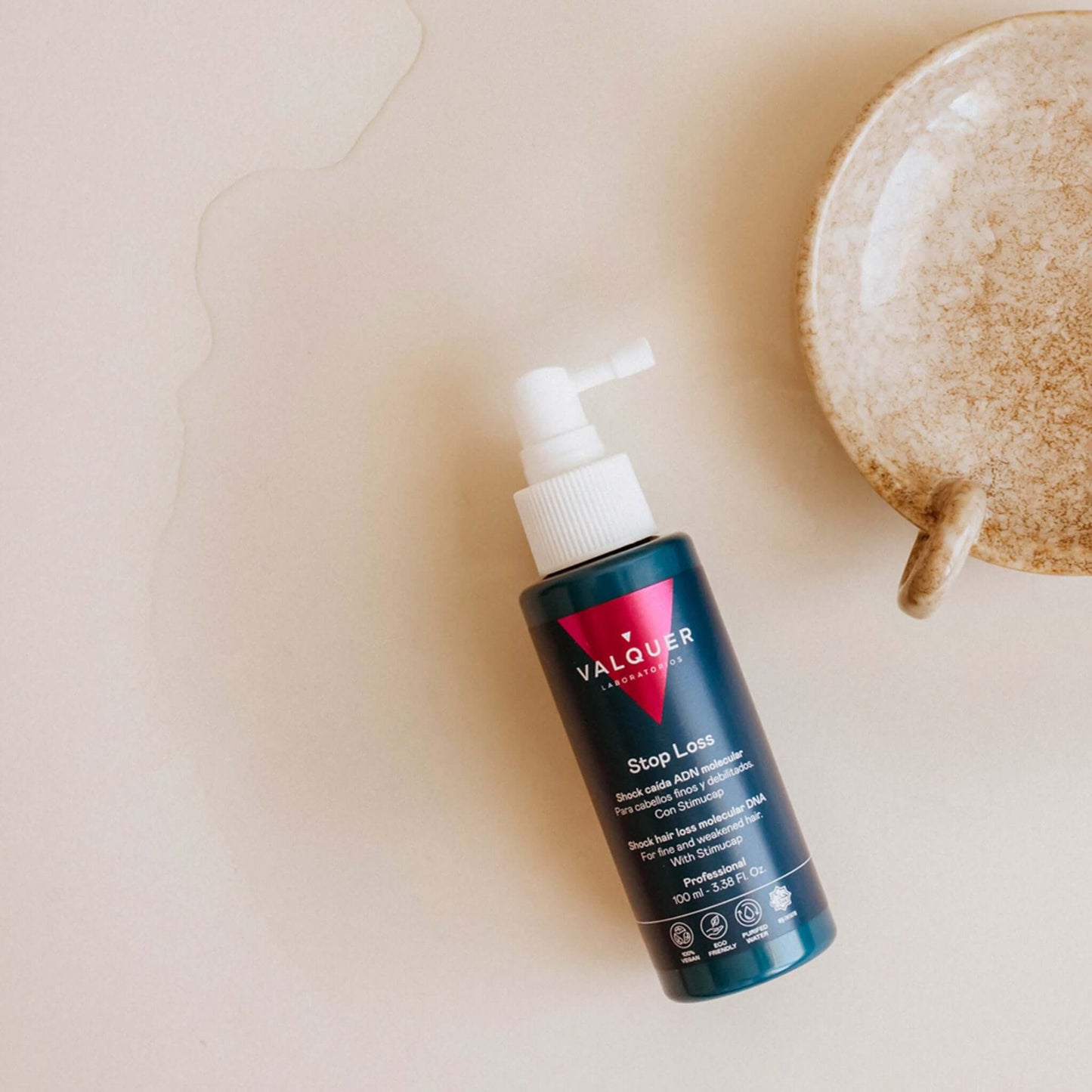 Loción Anticaída Capilar Shock Caída ADN Molecular Valquer - Tratamiento Profesional 100ml