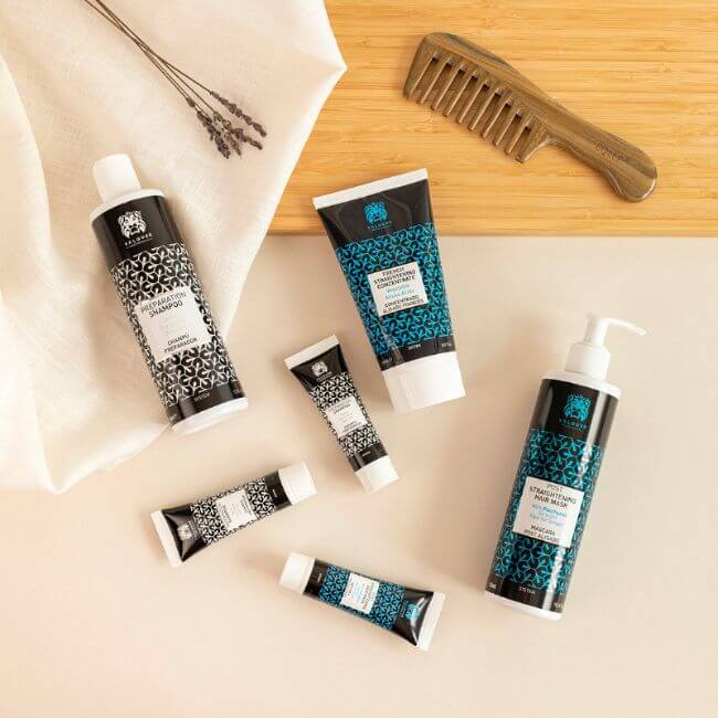 Pack Tratamiento Alisado Francés + Mascarilla Post Alisado Valquer - Kit Profesional Alisado Permanente