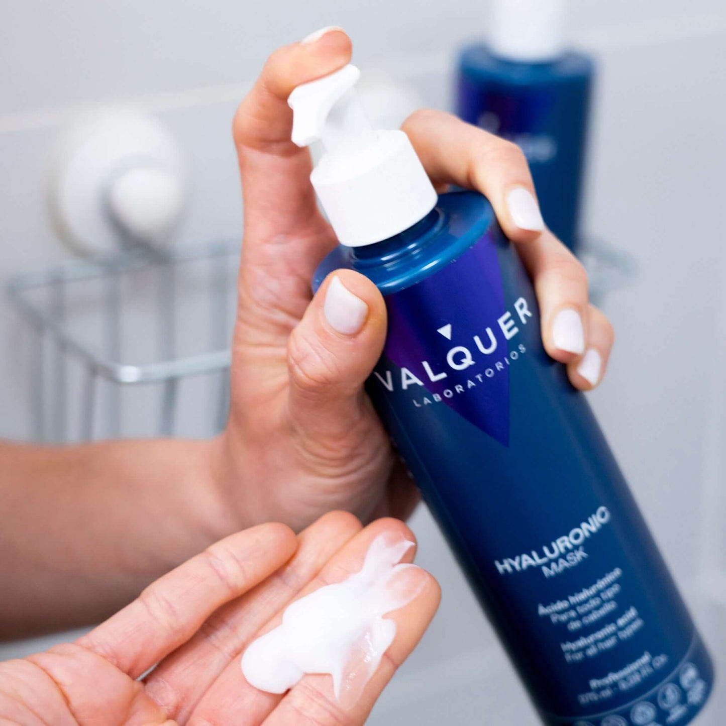 Mascarilla Capilar con Ácido Hialurónico Valquer 275ml - Hidratación Profunda y Brillo Intenso