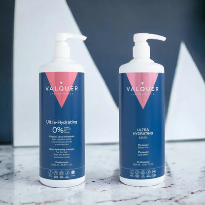 Pack Ultrahidratante Champú Mascarilla Efecto Frío 1975ml | Valquer