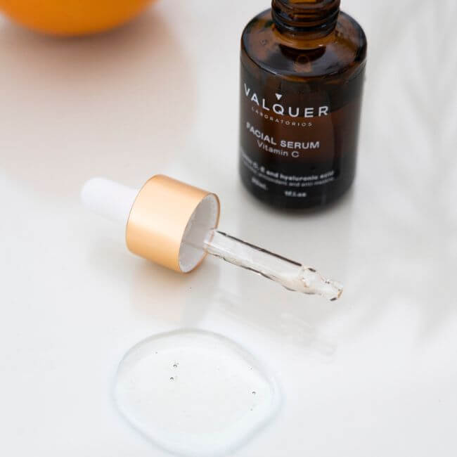 Pack Facial Vitamina C Ácido Hialurónico Serum Ampollas | Valquer