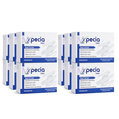 Xpecia Hombre – Complemento alimenticio con vitaminas, minerales y extractos vegetales para el cuidado del cabello
